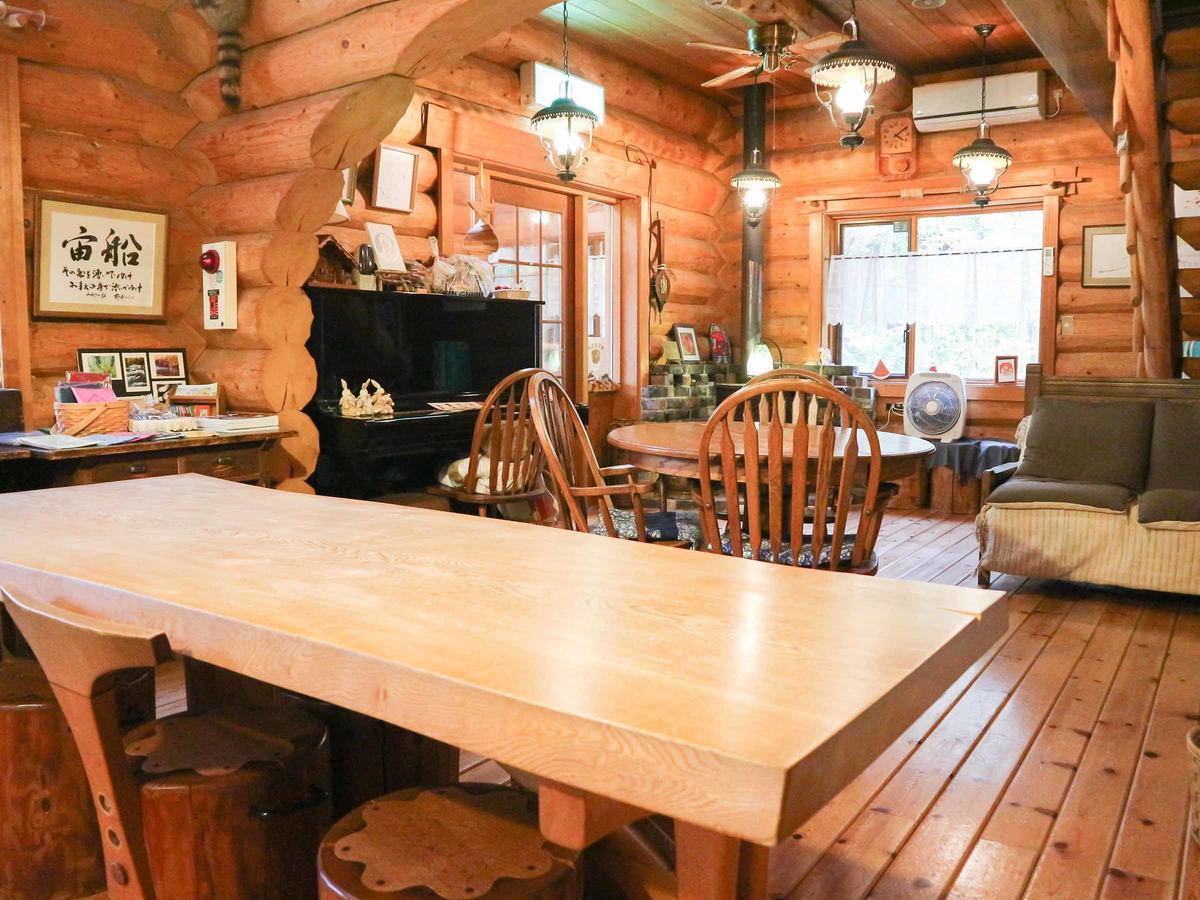 Canadian Loghouse Inn Azuminoyujin Exteriör bild