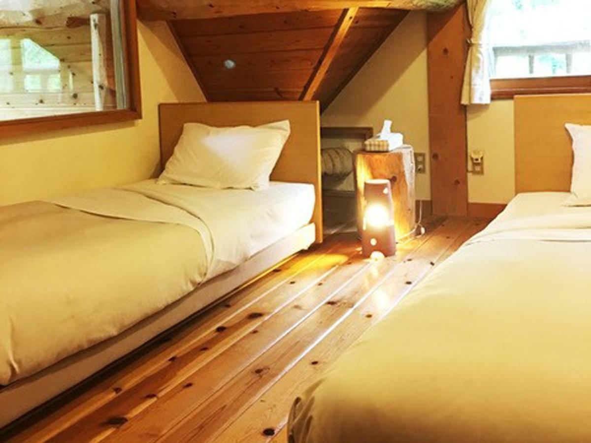 Canadian Loghouse Inn Azuminoyujin Exteriör bild